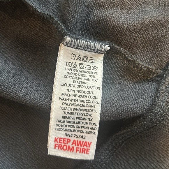 Tommy Bahama Kids Hoodie Long Sleeve Green Zip Up Size M 7/8 - Picture 4 of 4